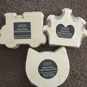 15 wooden frames 3 designs NWT